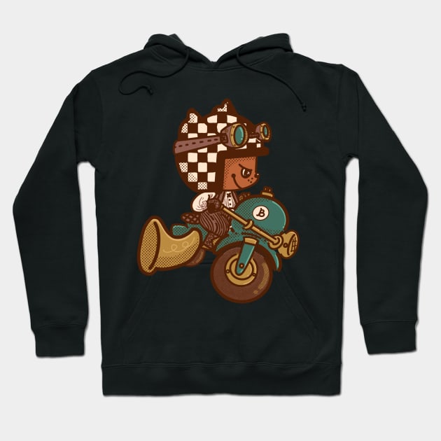 Steampunk MotoBub Hoodie by Fluffymafi